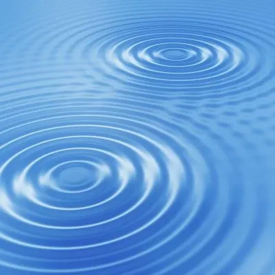 Illustration for a blog post about irregular cycles – evenly spreading waves.