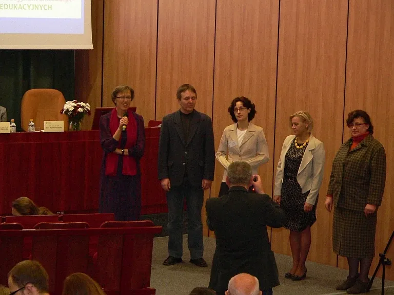 Zdjęcie panelistów sympozjum naukowego "Wokół początków ludzkiego życia" z dnia 15.10.2011 r.